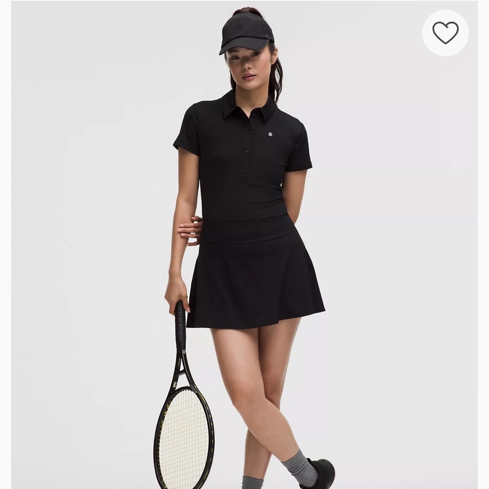 Lululemon Lightweight High-Rise Tennis Skirt in Black size 2 XS